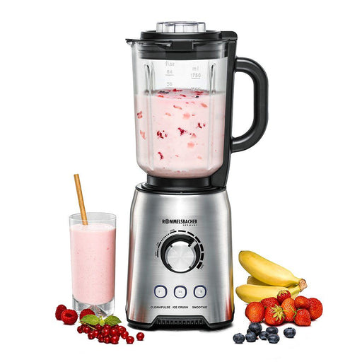 Rommelsbacher - Rühr-/Mixgerät Standmixer eds elektron. MX 1250 1200W, 1.75l Glas