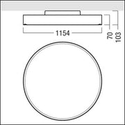 Zumtobel Group - Pendelleuchte LED - Rundleuchte ONDA2 P AV #42185449 4000K