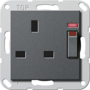 Gira - Steckdose Kontroll. 13A 278028 anth