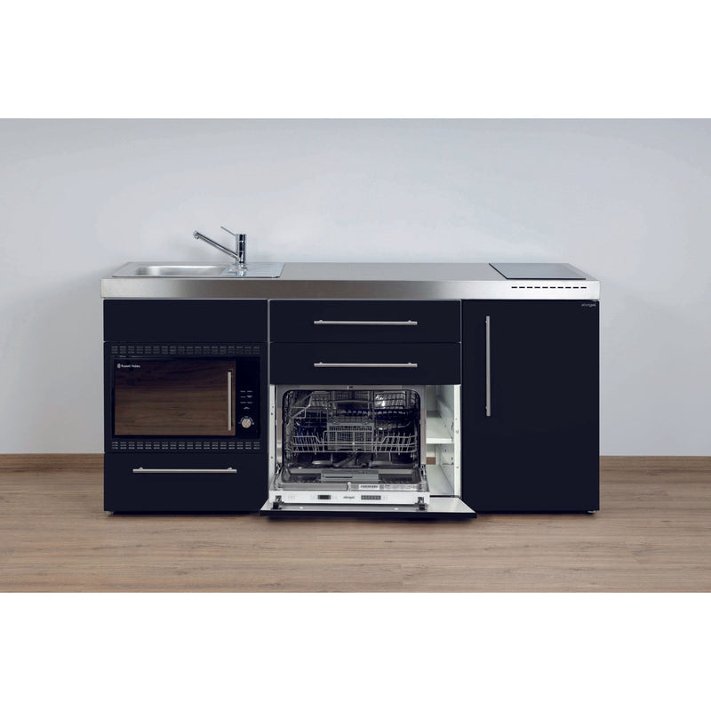 Stengel - Mini-Küche Miniküche Premiumline MPGSMOSSM180GSMKFrBl Schwarz matt