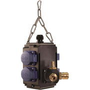 Bachmann - Strom-/Druckluftverteiler Energiewürfel 349.301 4xSchutzk