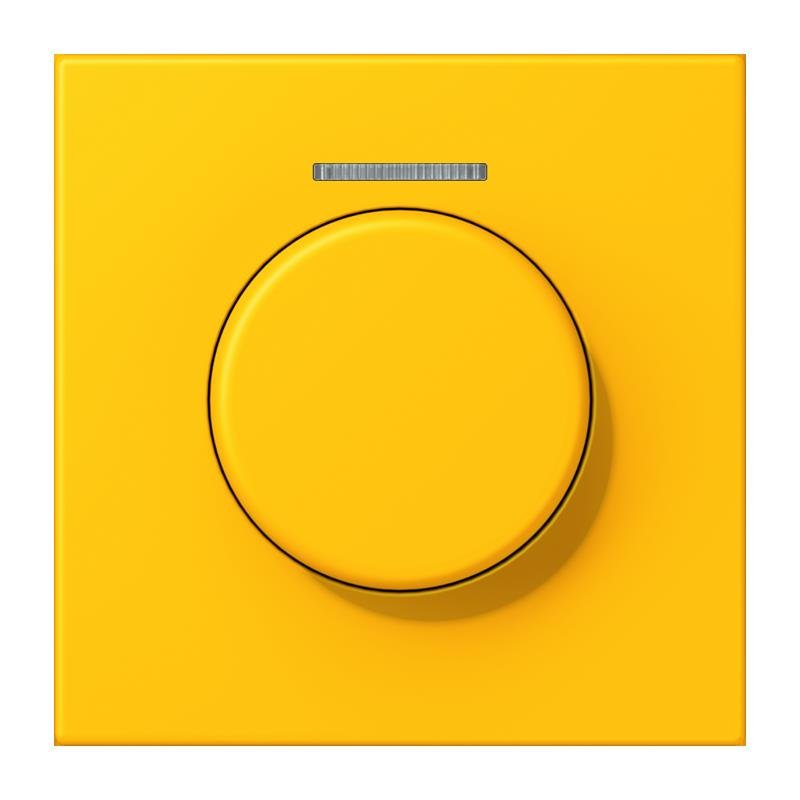 Jung - Abdeckung/Bedienelement für Installationsschalterprogramme Abdeckung mit Lichtleiter LC 1940 KO5 263 le jaune vif