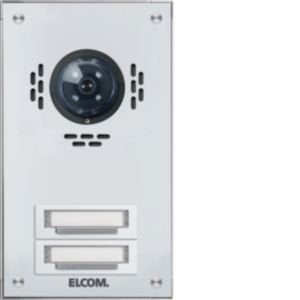 Elcom - Klingeltableau für Türkommunikation AP-Türstation TAP-2/1 Stabila ws f.BTC 2/1 AP
