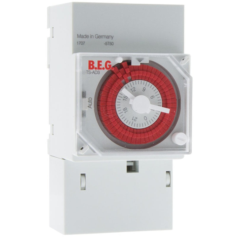 BEG Brück Electronic - Verteilerschaltuhr analog Zeitschaltuhr TS-AD3