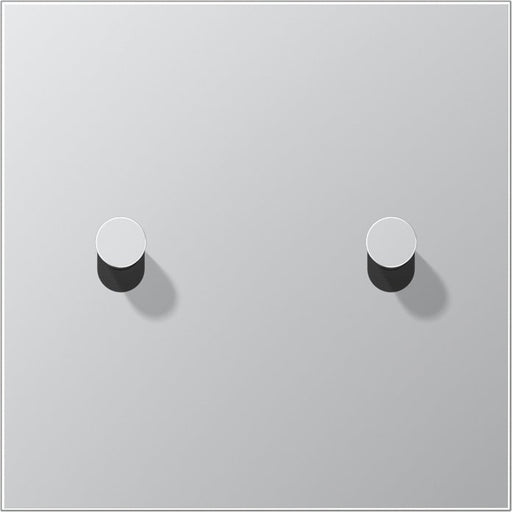 Jung - Abdeckung/Bedienelement für Installationsschalterprogramme Abdeckung mit Kipphebel AL 12-5 K 0 Kegel, 1fach, alu