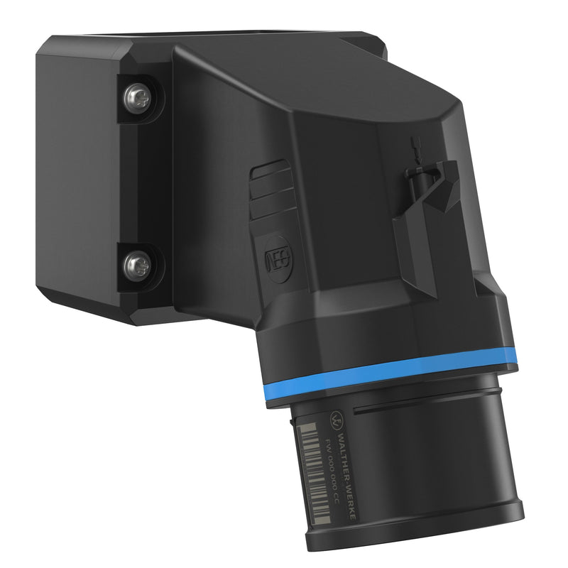 Walther Werke - CEE-Gerätestecker (IEC 60309) CEE NEO Wandgerätestecker FW714509CC 16A 5P 9h IP54 − 10 Stück