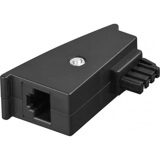 Goobay - Kommunikationstechnik-Adapter TAE Adapter F-RJ45 95139 sw,St/Bu