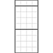 Siedle&Söhne - Montageelement für Türstation Kombirahmen KR 611-9/4-0 A AG anthrazitgrau
