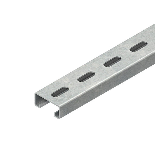 Niedax - Stiel/Profilschiene Ankerschiene 2986/4 GL9 − 4 Meter