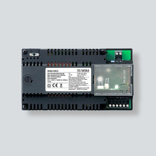 Siedle&Söhne - Netzgerät für Türkommunikation Bus-Standard-Netzgerät BSNG 650-0 Schwarz − 1 Stück
