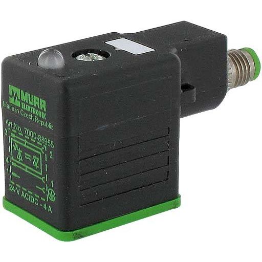 Murrelektronik - Rundsteckverbinder, feldkonfektionierbar (Industriesteckverbinder) Adapter 7000-88955-0000000 M8 St