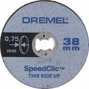 Bosch - Trenn-/Schleifscheibe DREMEL EZ SpeedClic: Dünne 2615S409JB Trennscheiben