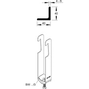 Niedax - Bügelschelle Bügelschellen BW 20/3 − 100 Stück