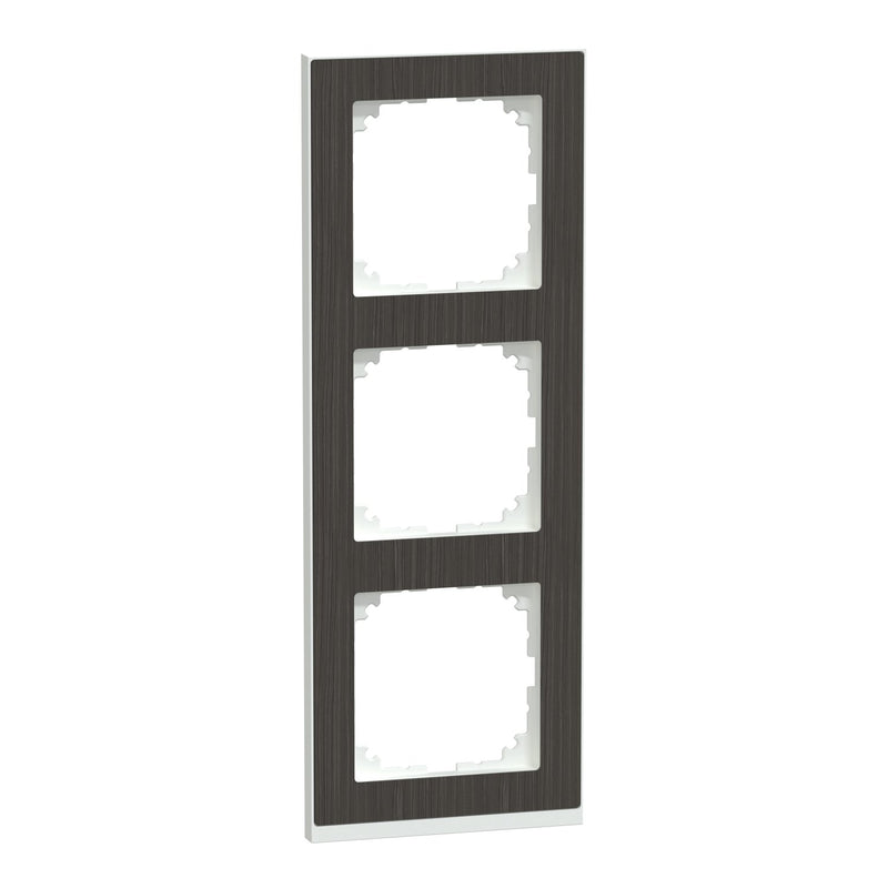 Merten - Abdeckrahmen Decor-Rahmen 3-fach MEG4030-3674 Eiche/aktivweiß