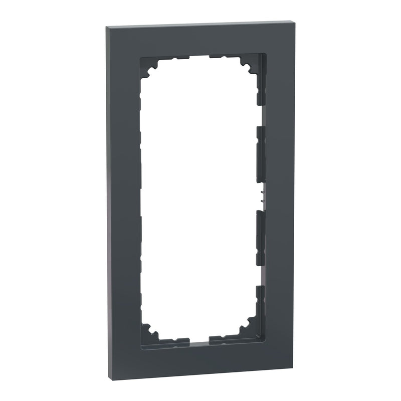 Merten - Abdeckrahmen Decor-Rahmen 2-fach MEG4025-3614 anthrazit