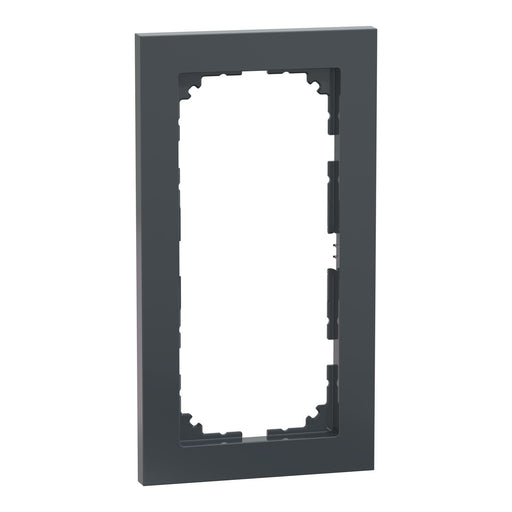 Merten - Abdeckrahmen Decor-Rahmen 2-fach MEG4025-3614 anthrazit