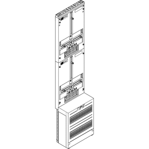 ABN - Zählerfeld Zählerplatz Z17ZX2500 3Pkt 2Z