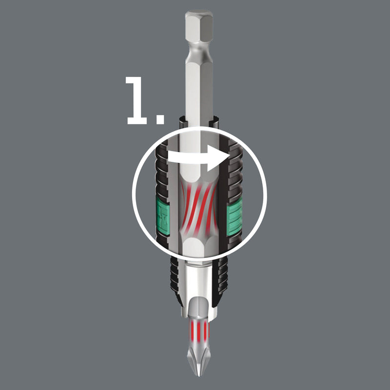 Wera - Bit Z-BitsReihe4Gr.2 5060148001 2x50mm