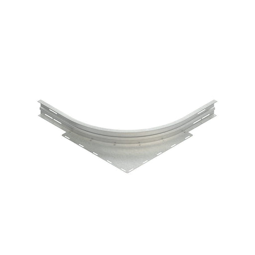 Niedax - Winkelansatzstück für Kabelrinne Eckanbaustück WAER 105 F H106,5mm, rund