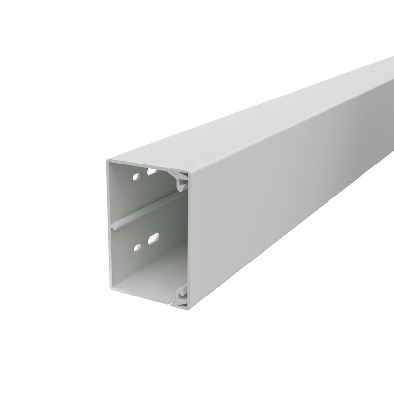 OBO Bettermann - Leitungsführungskanal Wand-/Deckenkanal WDKH-60090RW 60x90x2000mm rws − 2 Meter