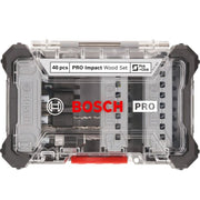 Bosch - Werkzeugset PRO Impact Schrauberbits 2608521U87VE(40) und Holzbohrer Set