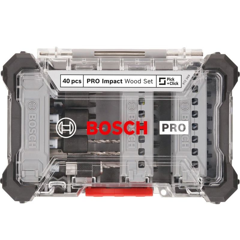Bosch - Werkzeugset PRO Impact Schrauberbits 2608521U87VE(40) und Holzbohrer Set