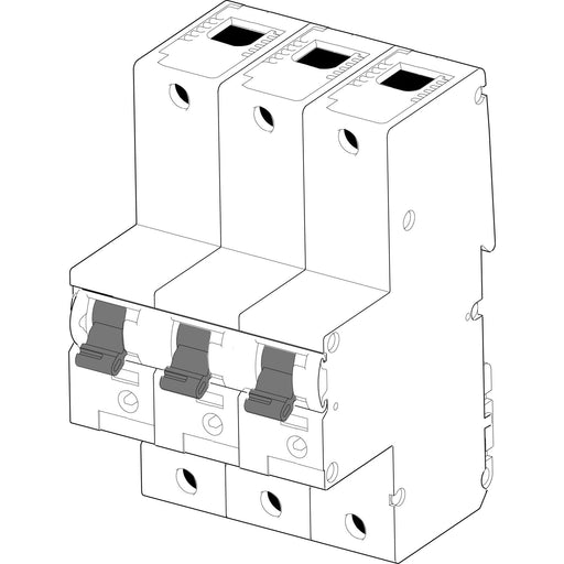 ABN - Selektiver Hauptleitungsschutzschalter SHU-Schalter XHA350-5 3-polig, 50A