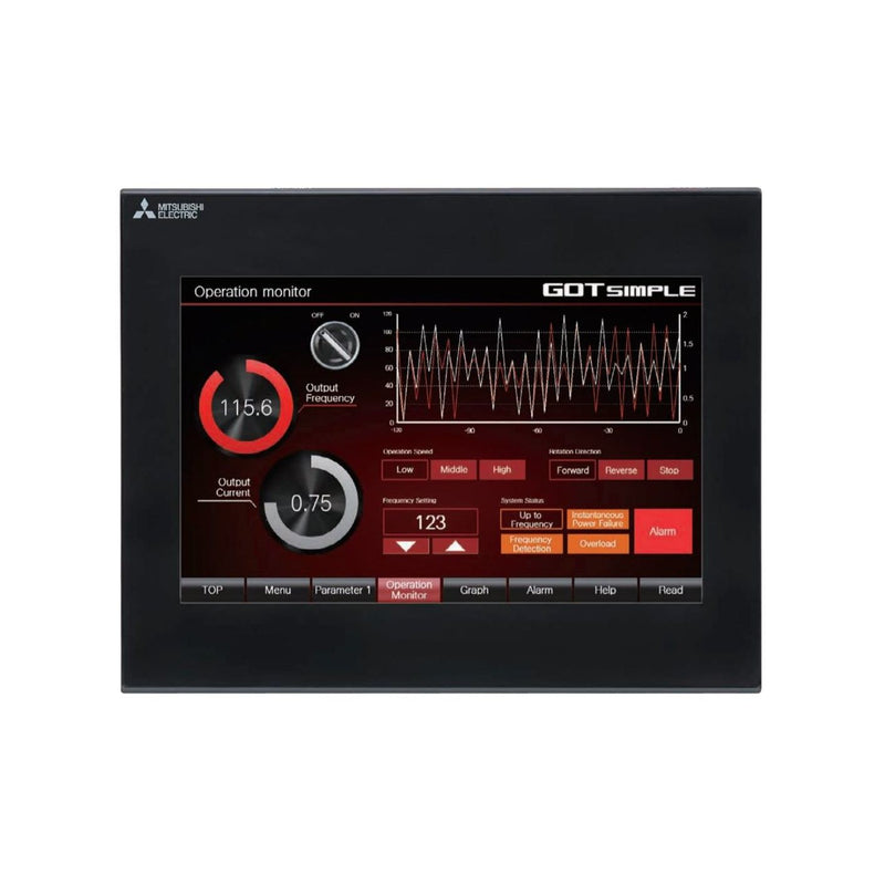 Mitsubishi Electric - Grafik-Panel Display GS2110-WTBD-N 10 Zoll − 1 Stück