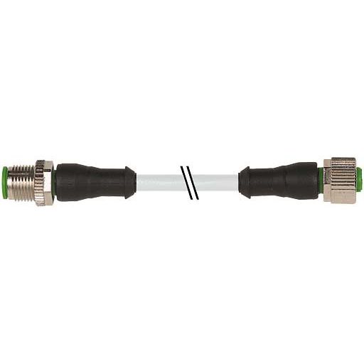 Murrelektronik - Konfektioniertes Sensor-Aktor-Kabel M12 Stecker gerade 7000-40501-3310100 auf M12 Buchse ger. − 1 Stück