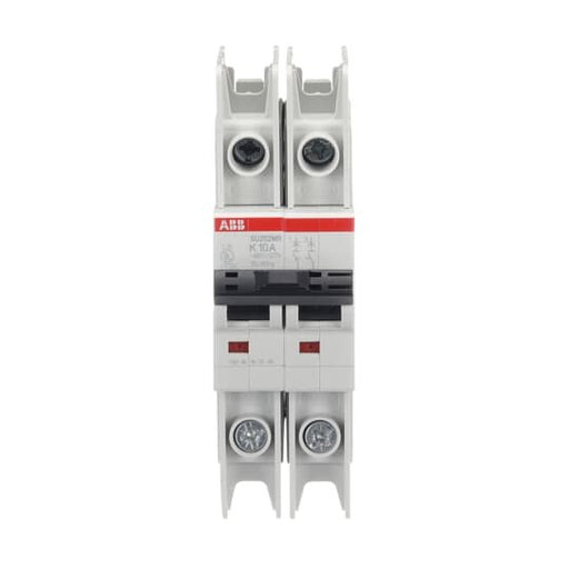 ABB Stotz S&J - Leitungsschutzschalter Sicherungsautomat SU202MR-K10 10kA, 10A, 2P, RTT