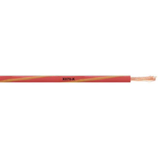 Lapp Kabel&Leitung - Energiekabel < 1 kV, für feste Verlegung X07V-K 2CHELIX 1X1,5 RDYE 4522411S − 150 Meter
