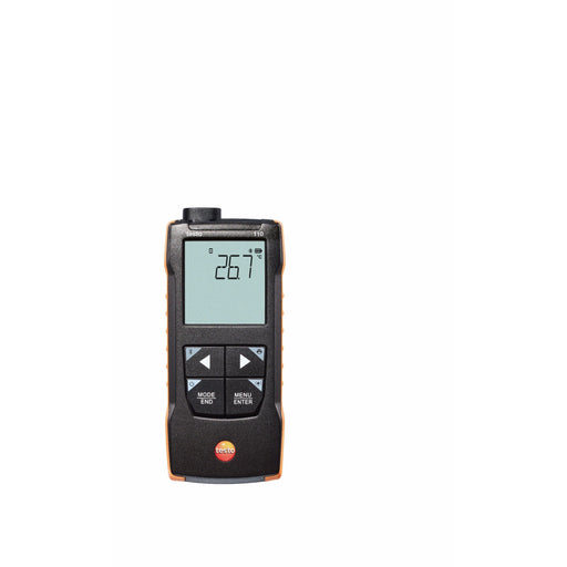 Testo - Messgerät für Temperatur und Klima Temperaturmessgerät testo 110 NTC- und Pt100 − 1 Stück