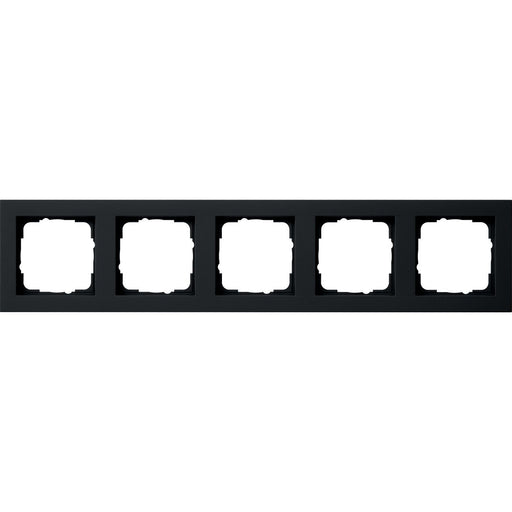 Gira - Abdeckrahmen 5f. sw 021509
