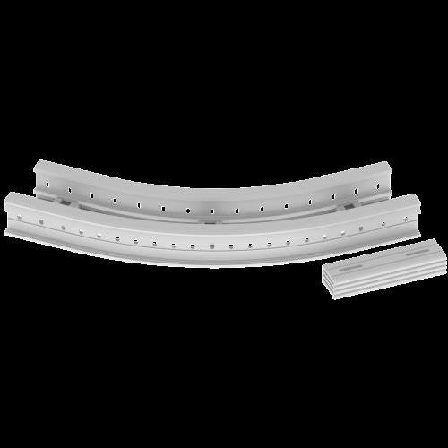 Unex - Bogen für Kabelleiter Flachbogen 45 Grad 67217-04 85x200 R600 U23X