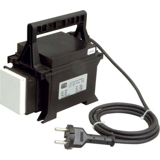 Trafo-Technik-Hoppecke - Einphasen-Steuertransformator Trenntrafo, tragbar ETR 500VA 230/230V sw