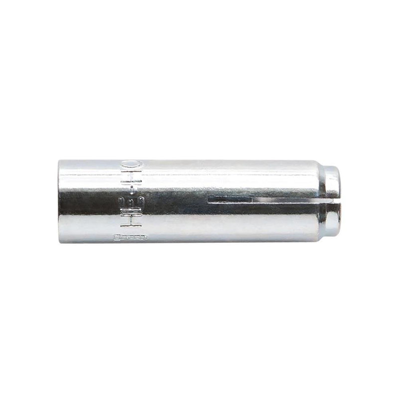 Erico - Ankerhülse Einschlagdübel, Stahl CAM8030 verzinkt, M8, 30 mm − 100 Stück