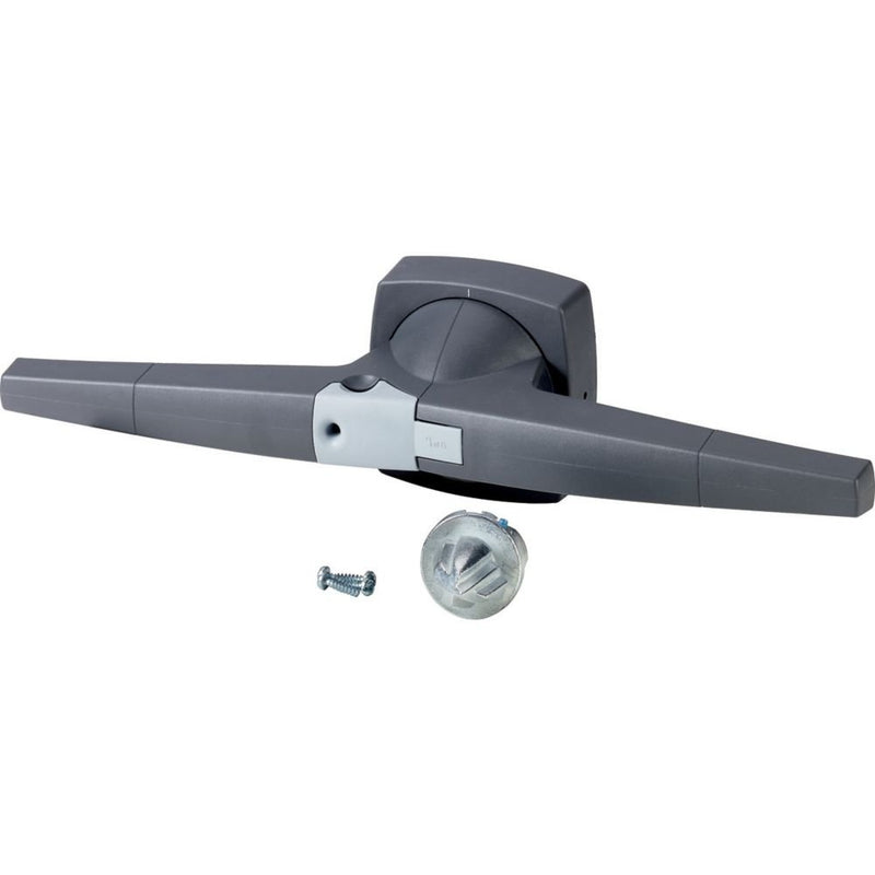 Eaton - Handgriff für Schaltgeräte Knebel 14mm K5 Türeinbau K5DG/P Bügelschloss grau