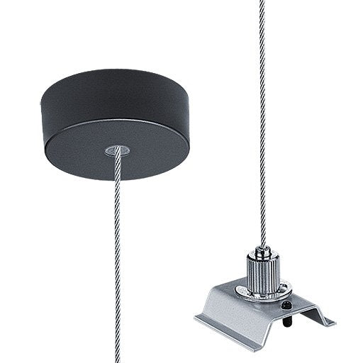 Zumtobel Group - Mechanisches Zubehör/Ersatzteile für Leuchten Seilabhängung SLOIN slim #22172729 inkl. Baldachin