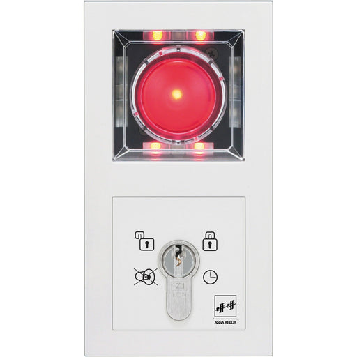 Assa Abloy effeff - Steuerterminal für Fluchttüren UP-Fluchttürterminal 1385 1385-11-1--0400 Jung AS500, weiß