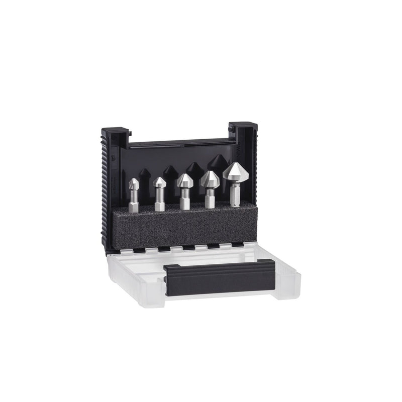 Wiha - Bit-Set Kegelsenker-Set 79186 B5 BOX 5tlg