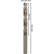 Bosch - Bohrer PRO Metal HSS-G 2608585516 Spiralbohrer 9,2 x