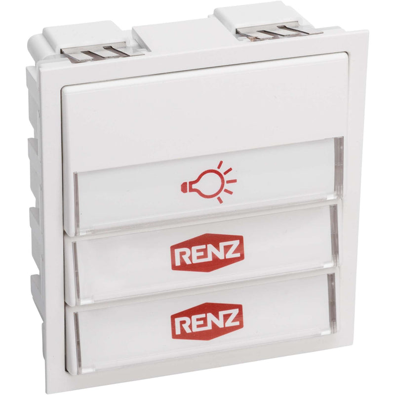 Renz Metallwaren - Funktionsmodul für Türkommunikation Komb.Klingel/Lichtmodul 97-9-85275 ws − 1 Stück