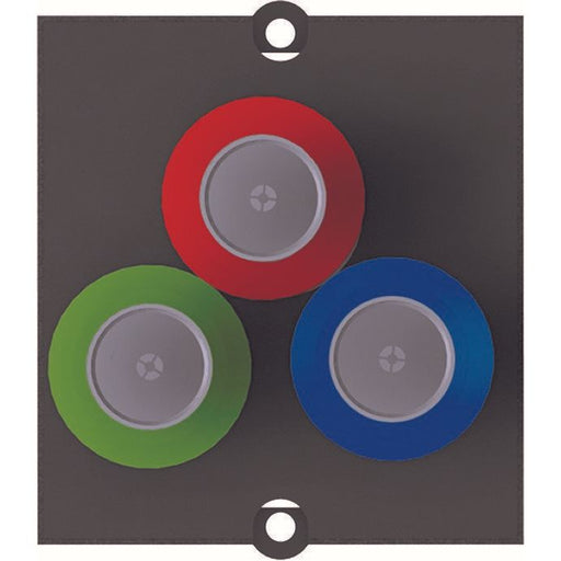Bachmann - Einsatz/Abdeckung für Kommunikationstechnik Modulrahmen 917.090 BNC Buchse RGB