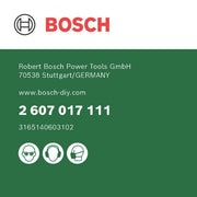 Bosch - Schleifpapierset Schleifblatt-Set für 2607017111 Deltaschleifer 105