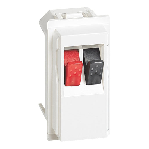 Legrand (BT) - Einsatz/Abdeckung für Kommunikationstechnik Lautsprecherklemme KW4294 1-modulig
