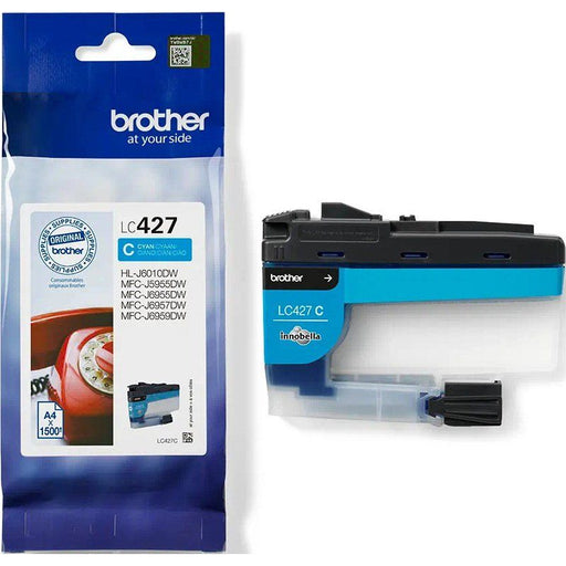 Brother - Verbrauchsmaterial für Telefax/Drucker/MFC Tintenpatrone LC-427C cyan