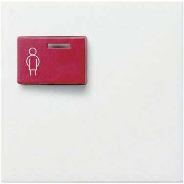 Gira - Zentralelement Klinikinstallation Abdeckung f. Rufmodul 022627 Tast. rw mt