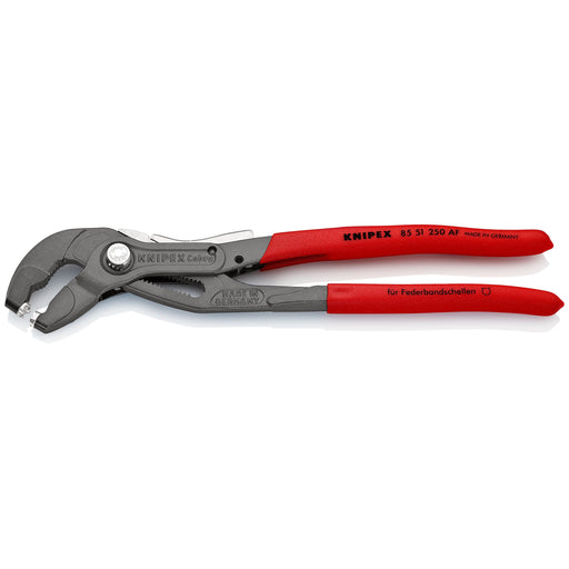 Knipex - Wasserpumpenzange Federbandschellenzange 85 51 250 AF 250mm