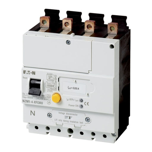 Eaton - Fehlerstromauslöser für Leistungsschalter Fehlerstromauslöser NZM1-4-XFI30U 30mA unten