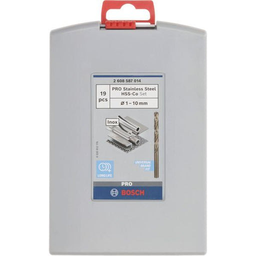 Bosch - Bohrer-Set PRO Stainless Steel HSS-Co 2608587014 Spiralbohrer-Set